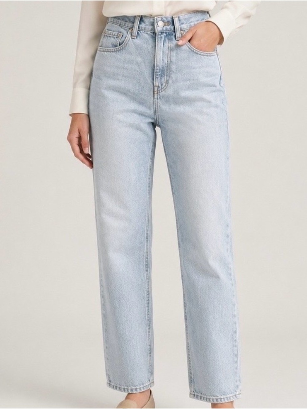 Madewell Perfect Vintage Jeans — Light Blue